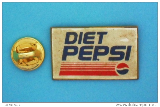 1 PIN'S //    ** DIET / PEPSI ** . (Union Made USA) - Beverages