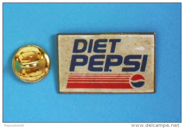 1 PIN'S //    ** DIET / PEPSI ** . (Union Made USA)