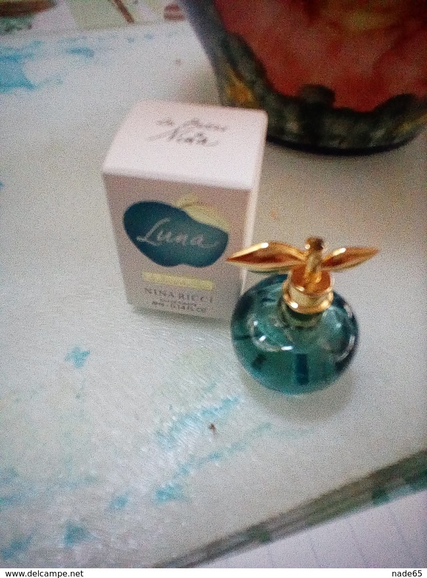 Miniature Parfum Luna De Nina Ricci - Miniatures Femmes (avec Boite)