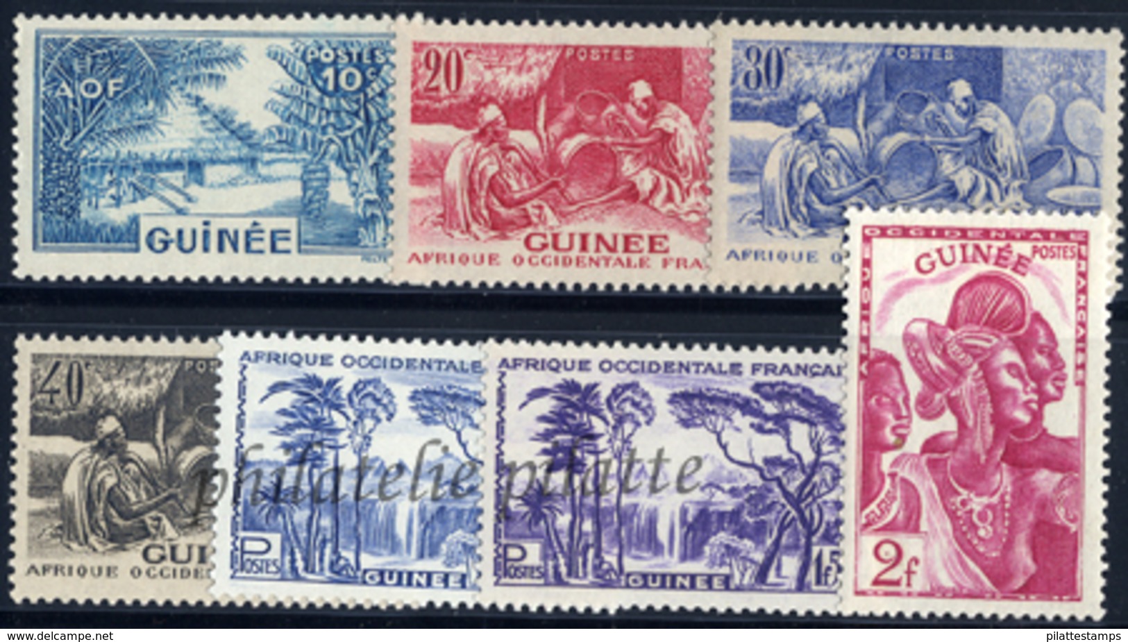 -Guinée  178/84** - Unused Stamps