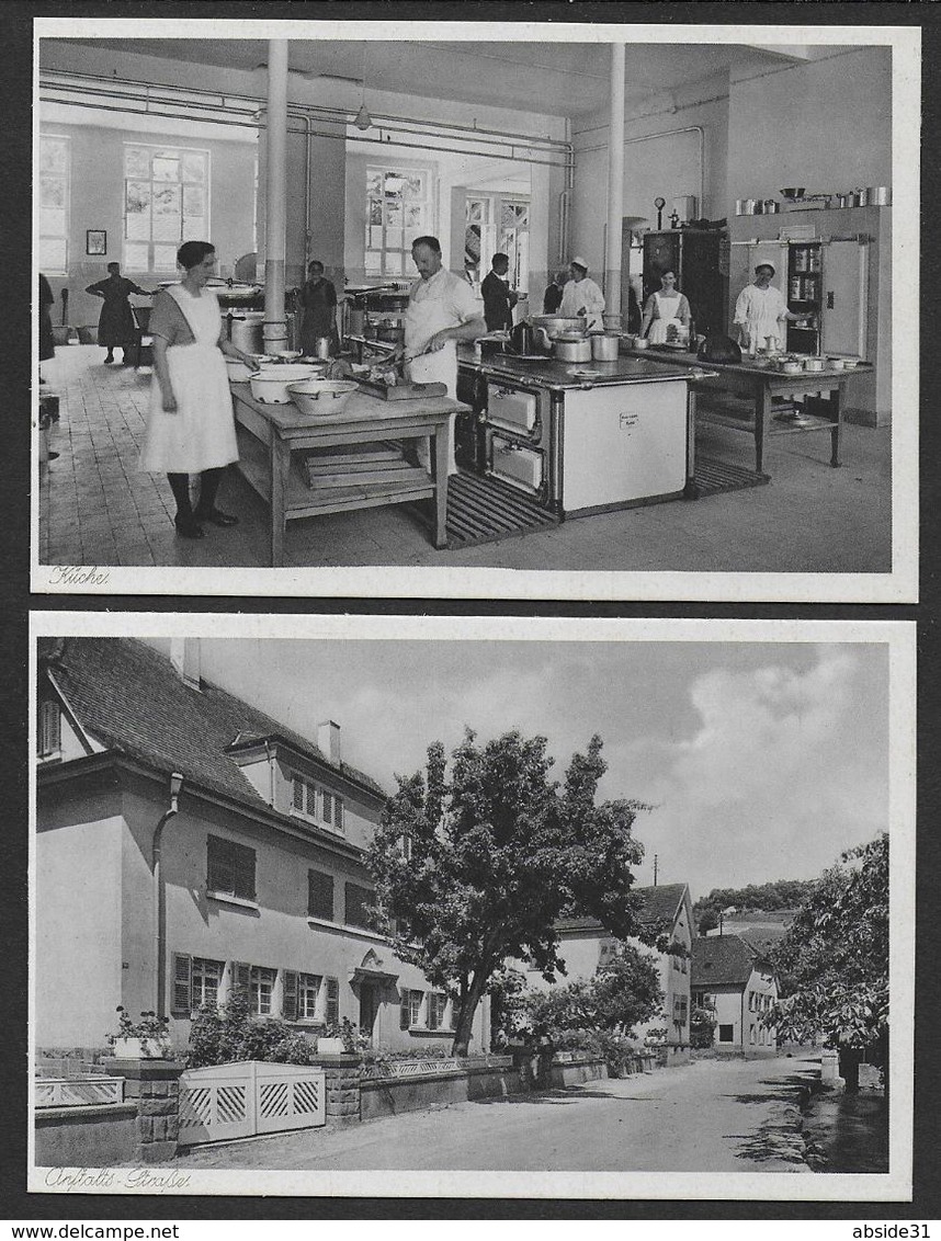 Kreispflegeanstalt Hub  Amt Bühl , Baden - 14 cartes