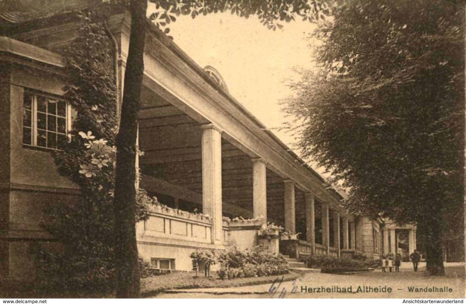 003503 Herzheilbad Altheide - Wandelhalle 1931 - Schlesien