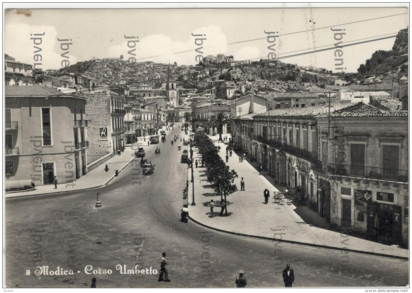 MODICA  (Ragusa)  - Corso Umberto (animata) - Vittoria