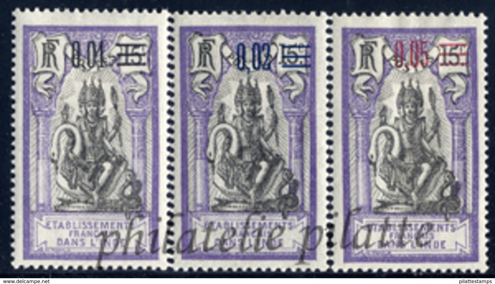 -Inde  56/58** - Unused Stamps