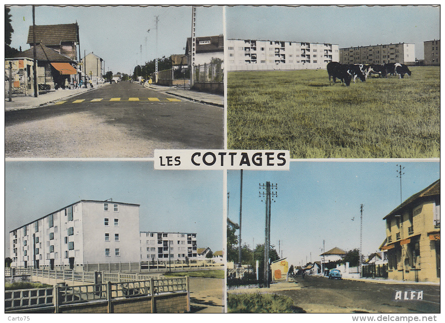 Tremblay Les Gonesse 93 - Avenues De Provence Et Henri Barbusse - Les Cottages - Cité Baticoop - Tremblay En France