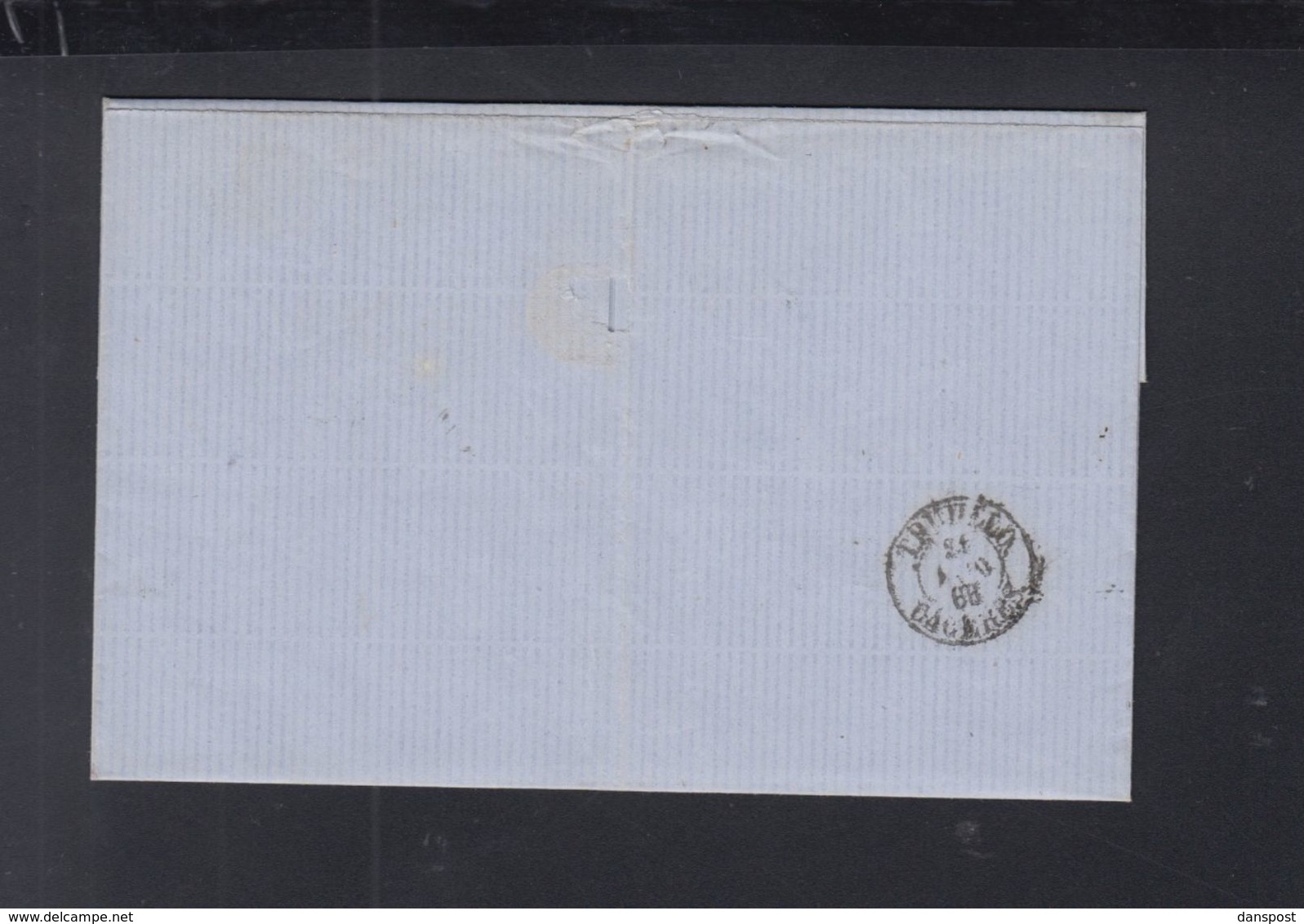 Spain Cover 1866 Zafra To Trujillo - Lettres & Documents