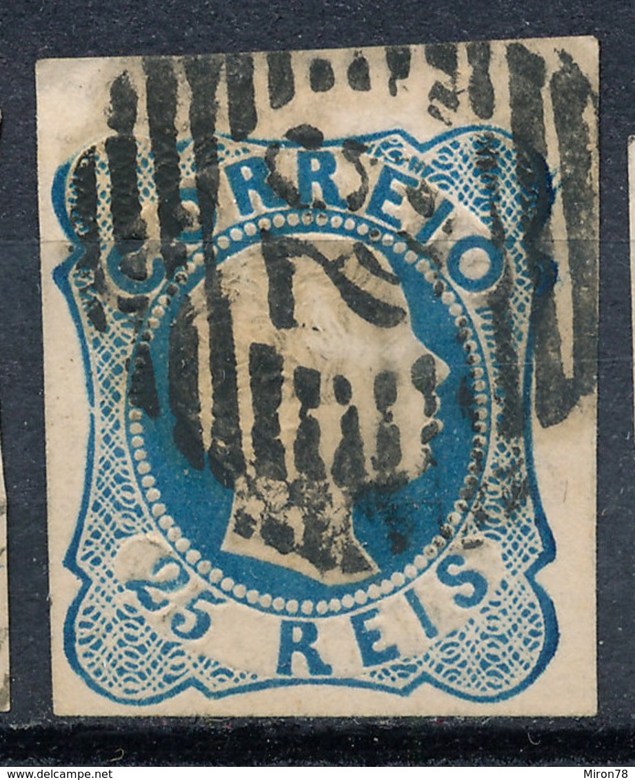 Stamp Portugal 1855-56 25r Used Lot#2 - Oblitérés