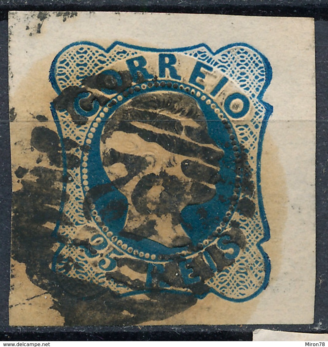 Stamp Portugal 1855-56 25r Used Lot#26 - Oblitérés