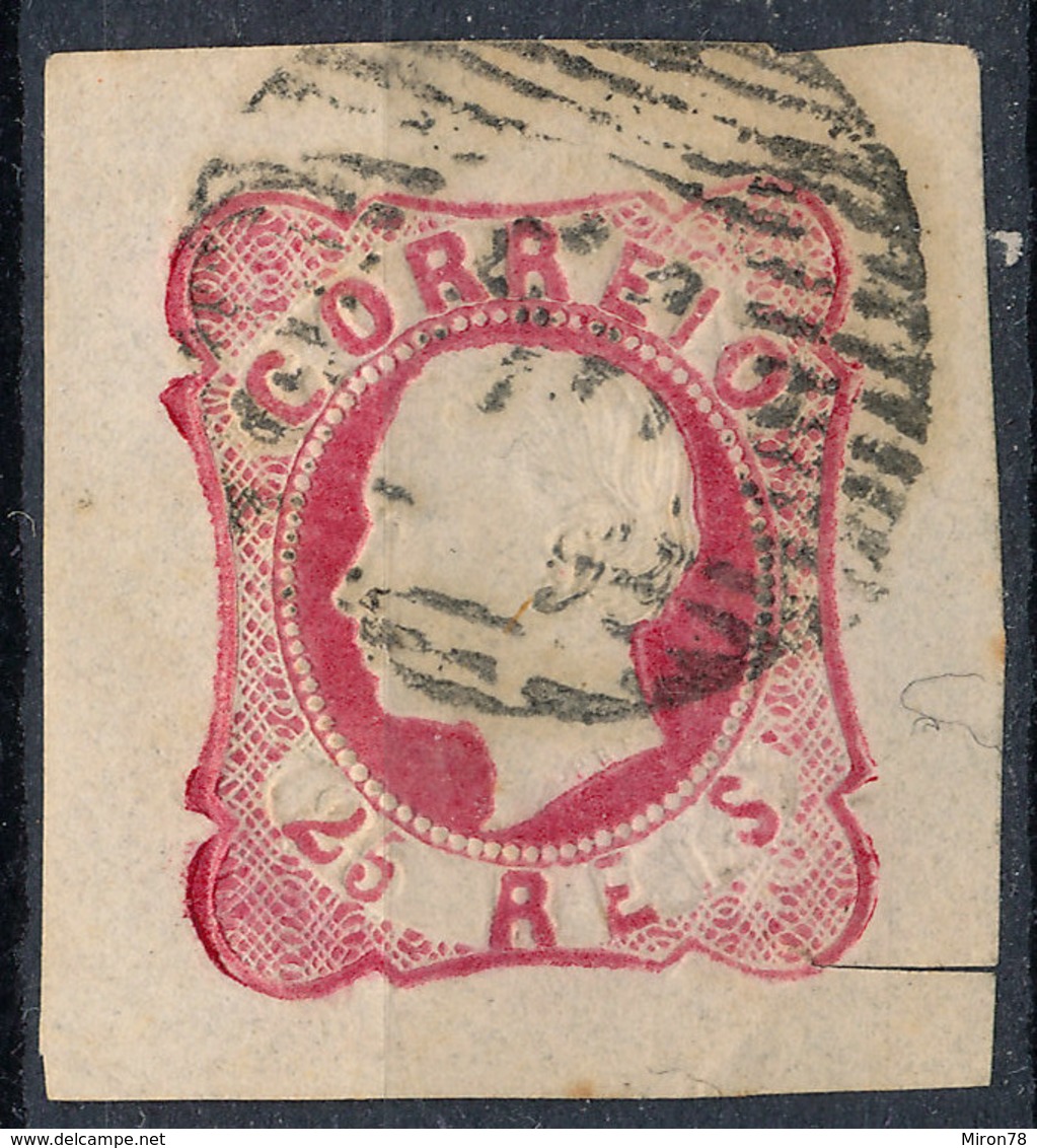 Stamp Portugal 1862-64 25r Used Lot#41 - Oblitérés