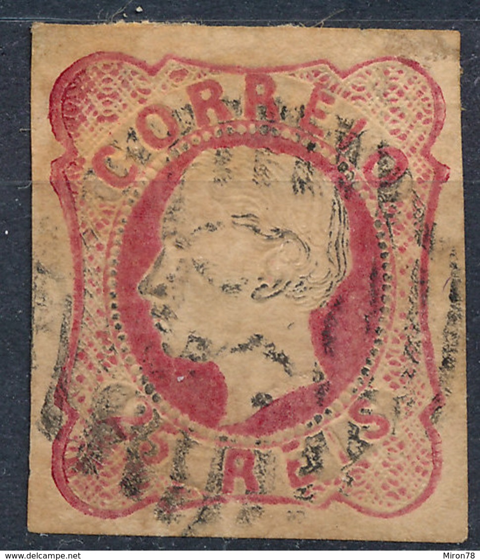 Stamp Portugal 1862-64 25r Used Lot#44 - Oblitérés