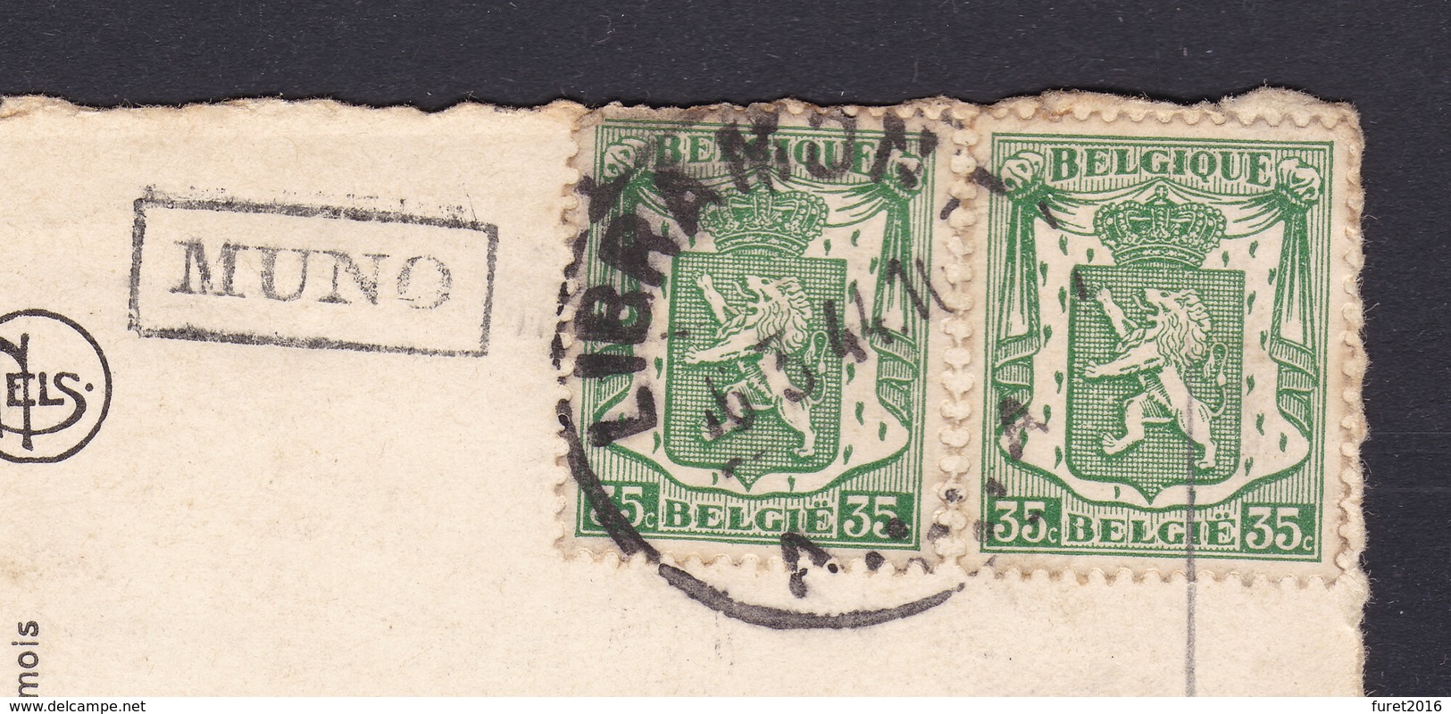 N° 425 / Carte GRIFFE MUNO - 1935-1949 Piccolo Sigillo Dello Stato