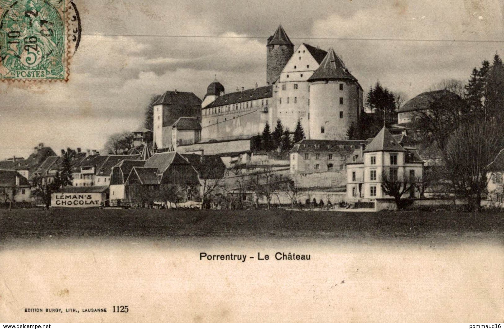 CPA Porrentruy Le Château - Porrentruy