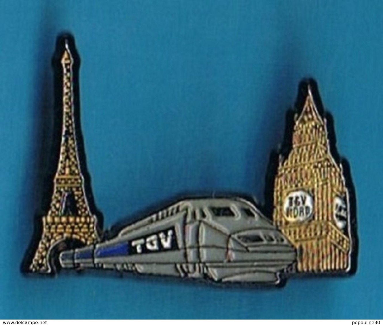 PIN'S //   ** TGV NORD ** PARIS / LONDRES ** - TGV