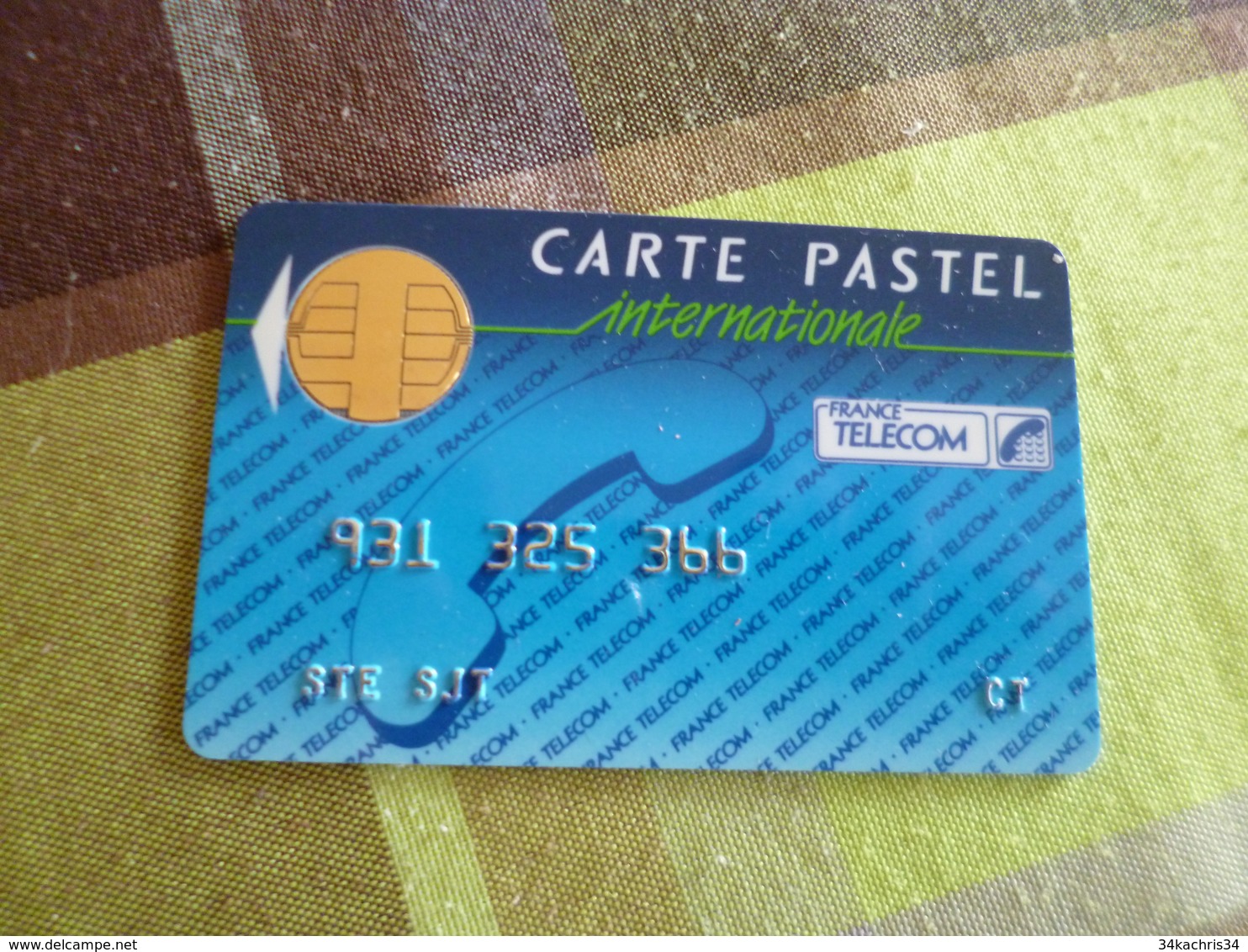 Télécarte Pastel Internationale - Pastel Cards