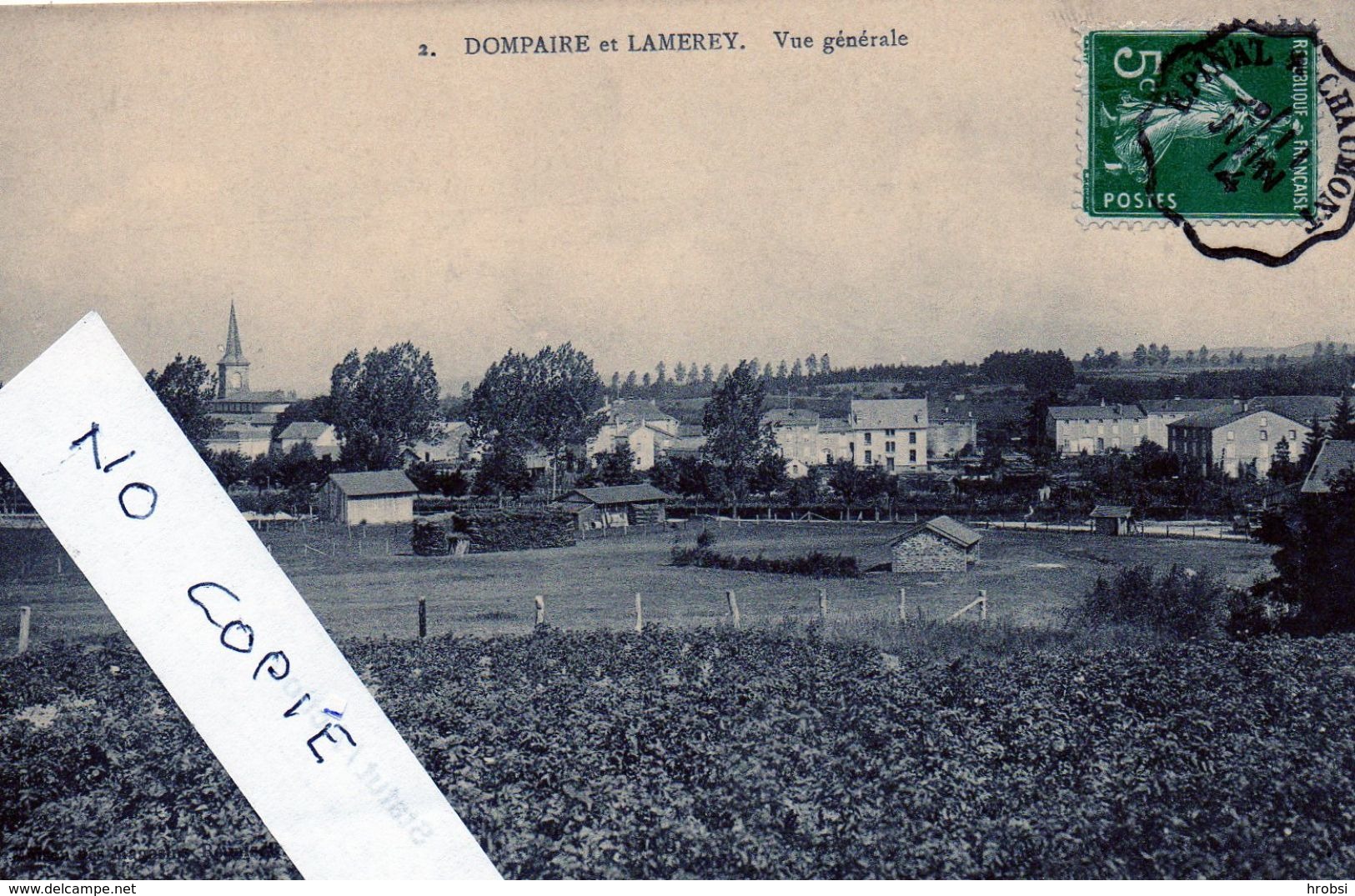 Vosges 88, Dompaire Et Lamerey, Vue Générale - Dompaire