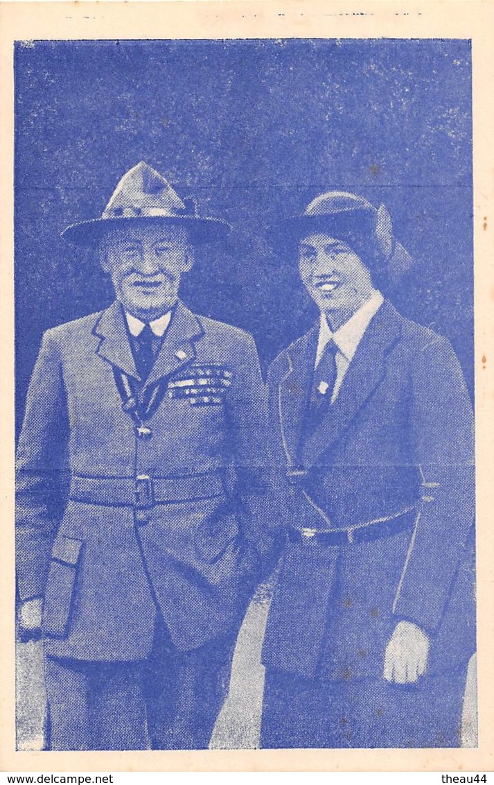 ¤¤  -  SCOUTISME  -  Mr Et Mme Robert BADEN POWELL  -  ¤¤ - Scoutisme