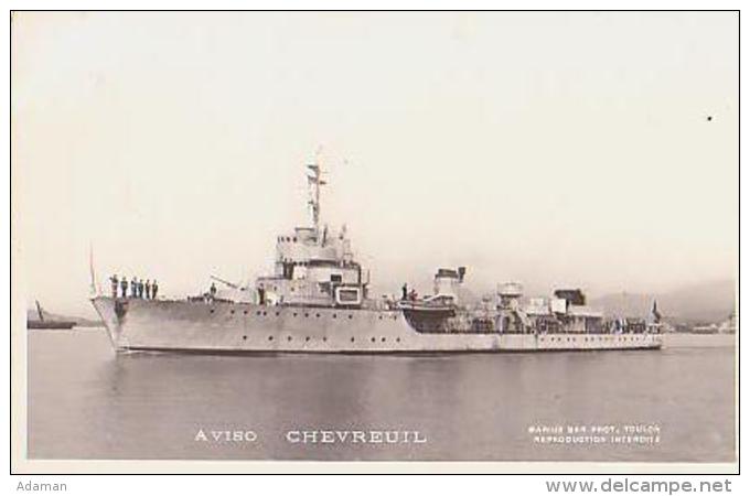 Aviso        97        Aviso CHEVREUIL - Warships