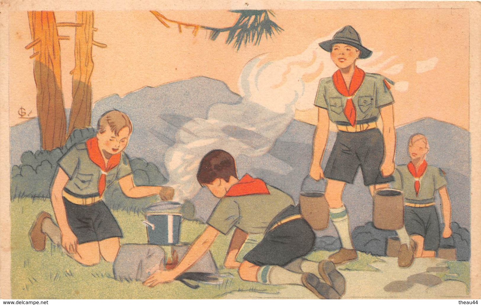 ¤¤  -  SCOUTISME  -   Illustrateur   -   Scouts   -  ¤¤ - Scoutisme