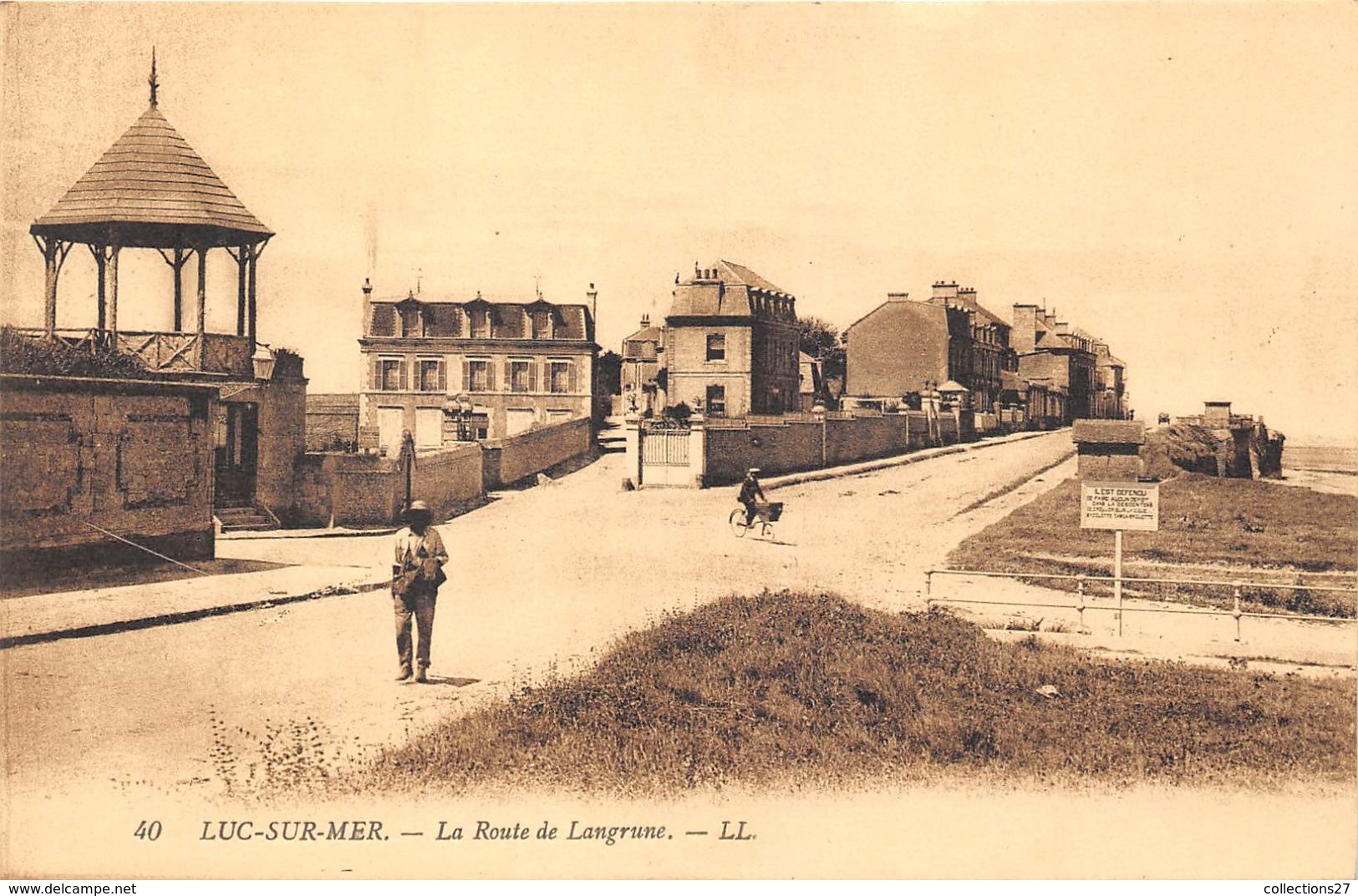 14-LUC-SUR-MER- ROUTE DE LANGRUNE - Luc Sur Mer