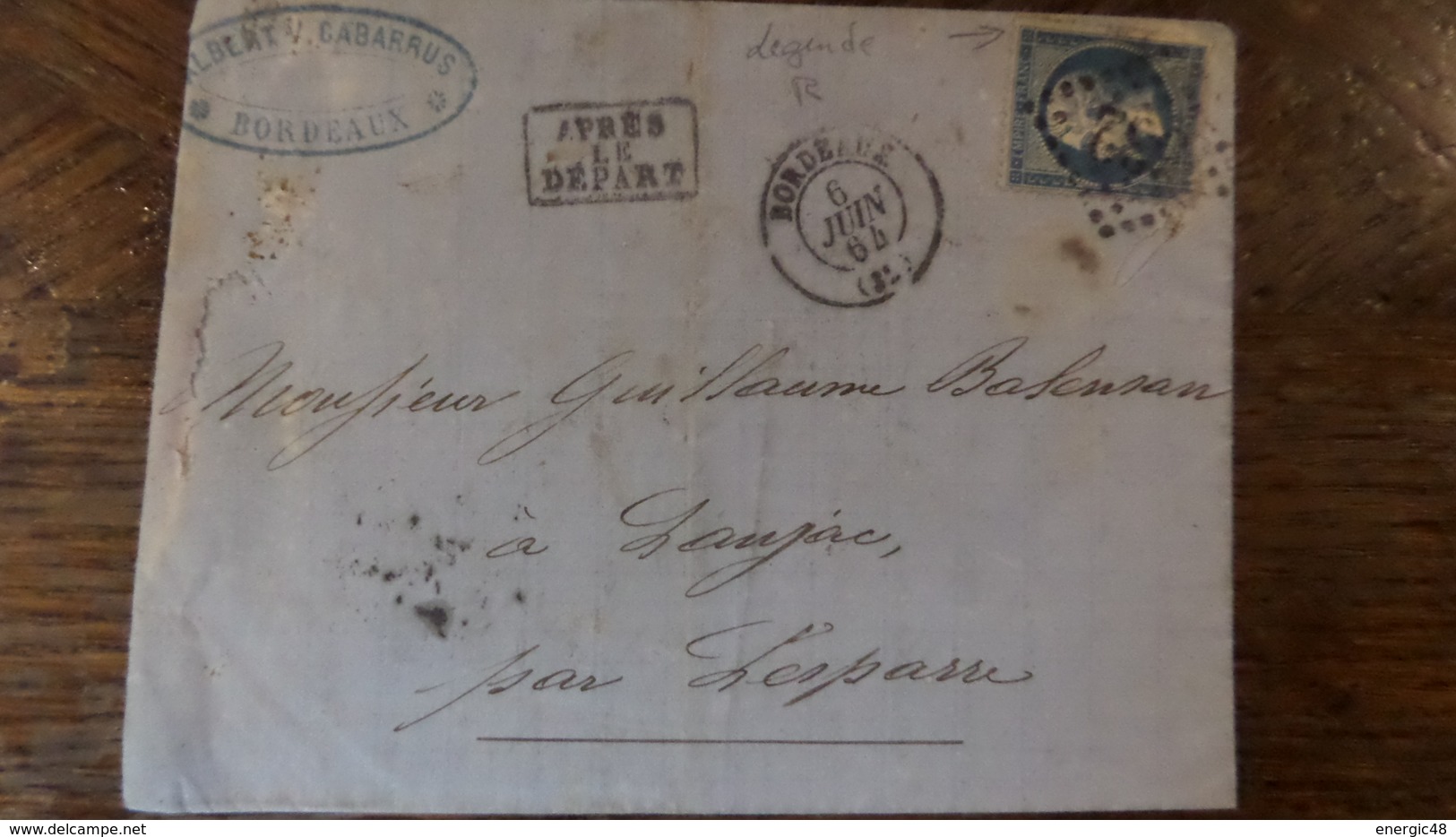 A Voir!    1 LAC Eu 1 LSC Avec N°22 A Voir Pour GC Ou Variétés,voir Photos - 1862 Napoléon III