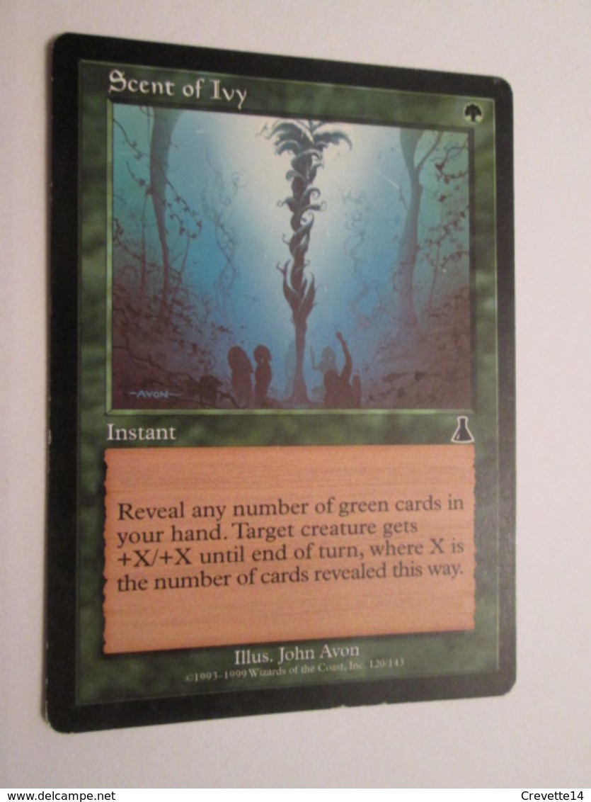 CARTE DE JEU MAGIC THE GATHERING (en Anglais) SCENT OF IVY - Autres & Non Classés