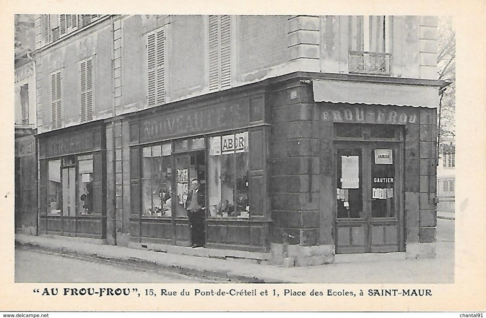 CARTE POSTALE 94 ST MAUR AU FROU FROU - Saint Maur Des Fosses