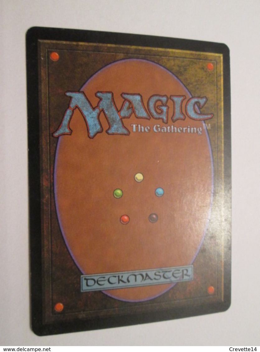 CARTE DE JEU MAGIC THE GATHERING (en Anglais)  BLUE CIRCLE OF PROTECTION - Autres & Non Classés