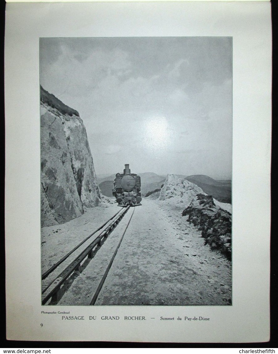 VERS 1930 - BROCHURE TOURISTIQUE ** PUY DE DOME ** Et VILLAGES AUTOUR - 30 PAGES ! RARE - Dépliants Touristiques