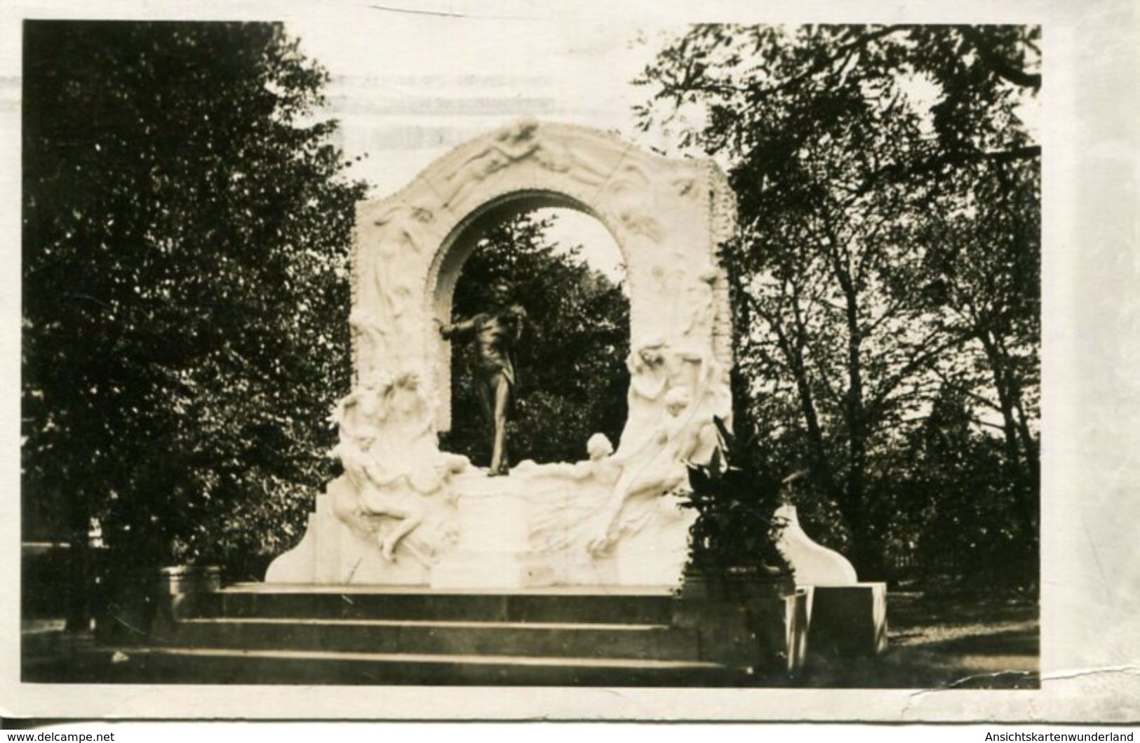 003544 Wien - Johann Strauss-Denkmal Im Stadtpark 1932 - Ringstrasse