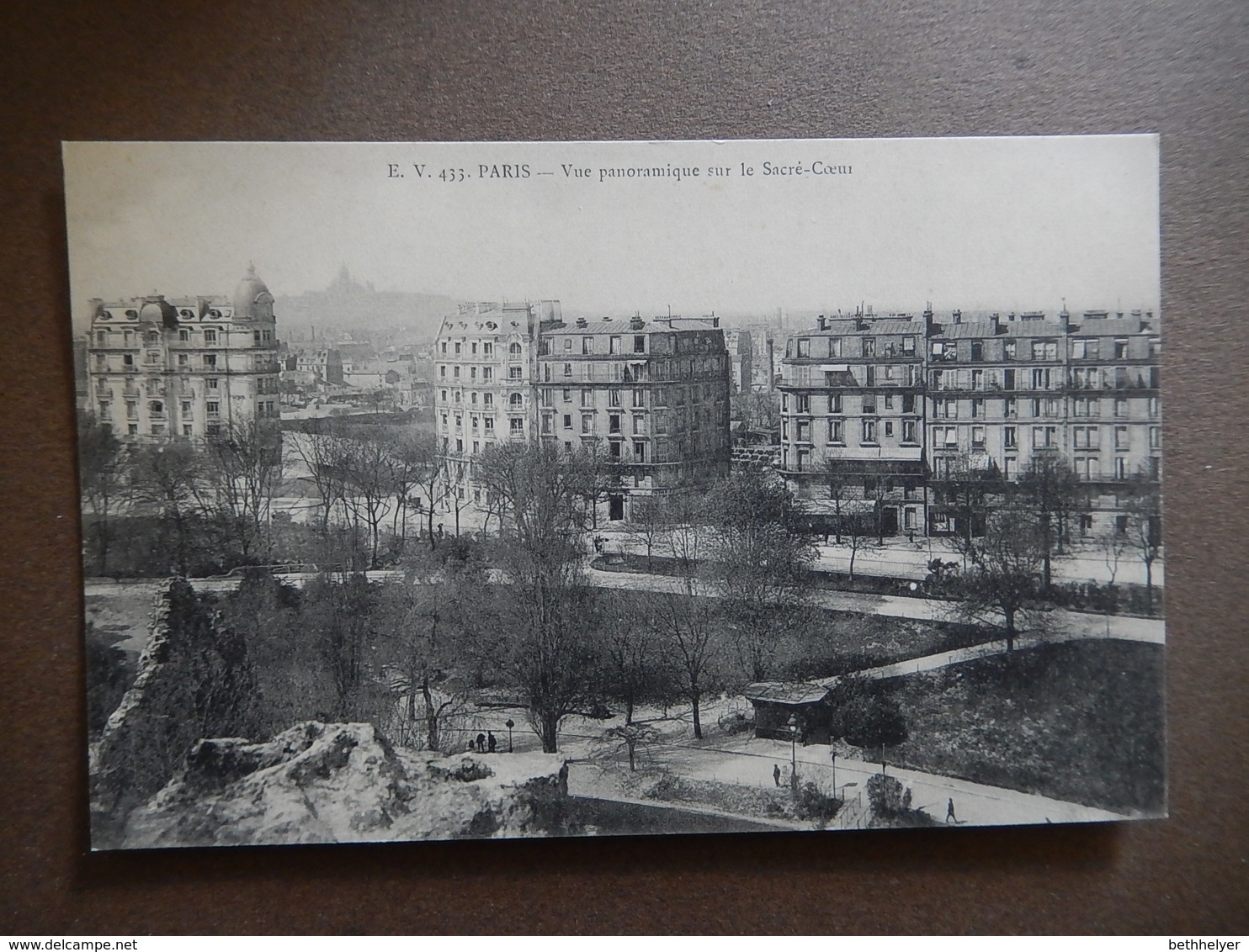 75 - CPA - RARE - PARIS - VUE PANORAMIQUE SUR LE SACRE COEUR - R14451 - Sacré Coeur