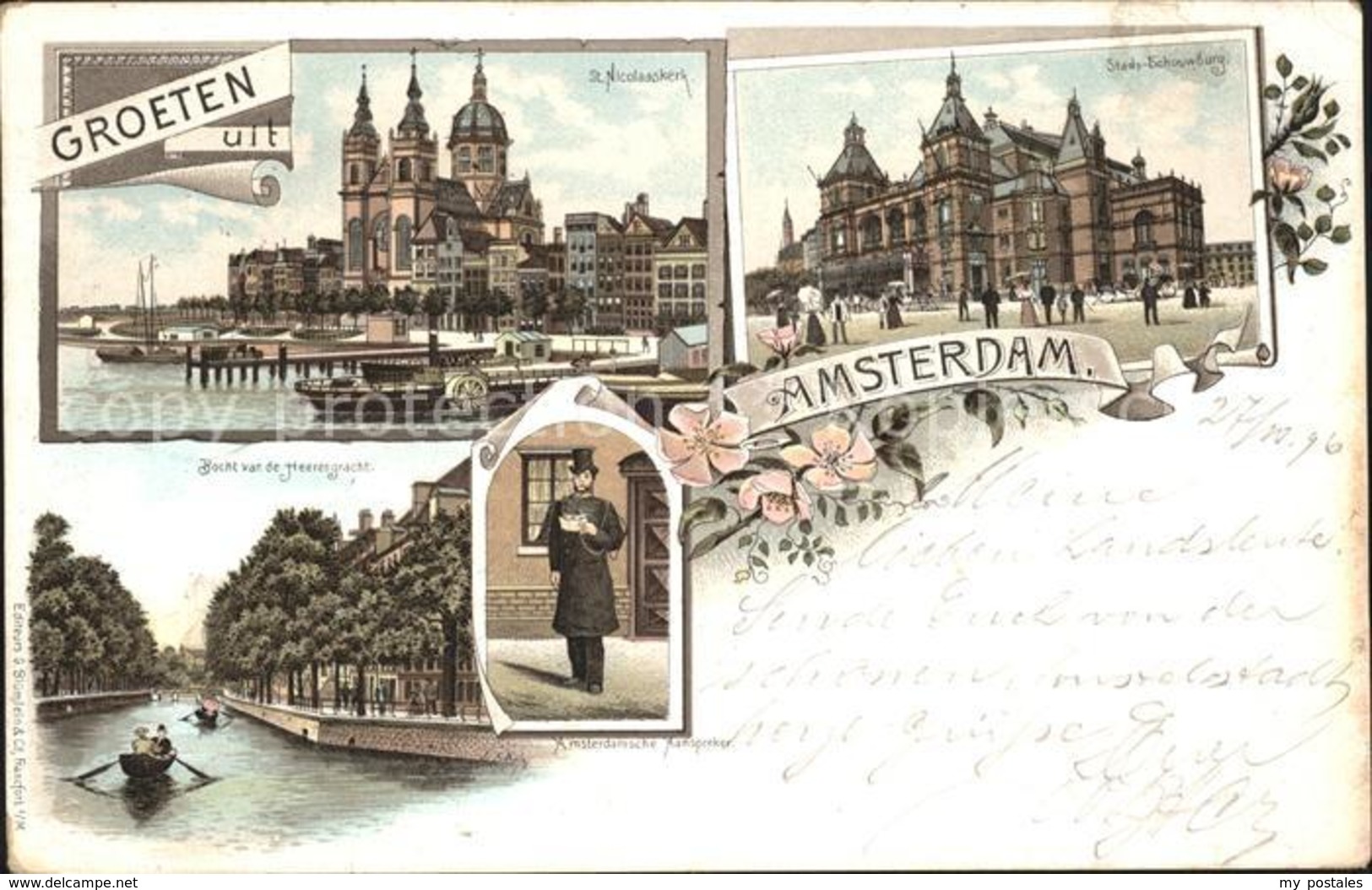 31738177 Amsterdam Niederlande St. Nicolaaskerk Schouwburg Heerengracht Amsterda - Other & Unclassified