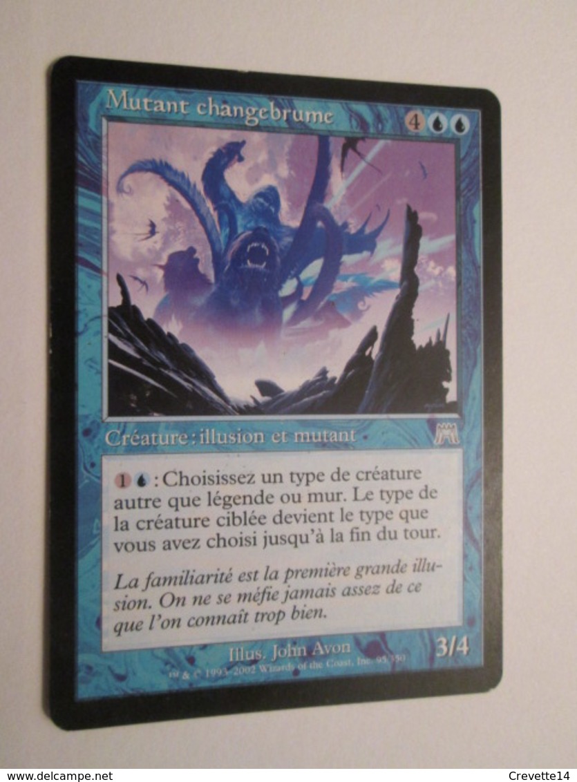 CARTE DE JEU MAGIC THE GATHERING (en Français) MUTANT CHANGEBRUME Bienvenue Chez Les Ch'tis - Autres & Non Classés