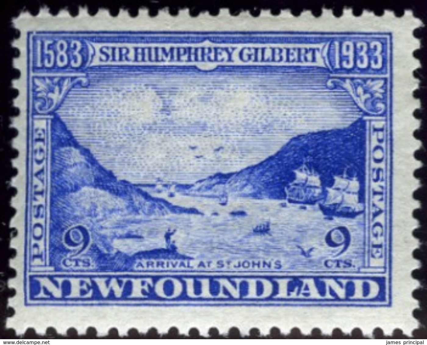 Newfoundland. Scott #219. Mint. ** - 1908-1947