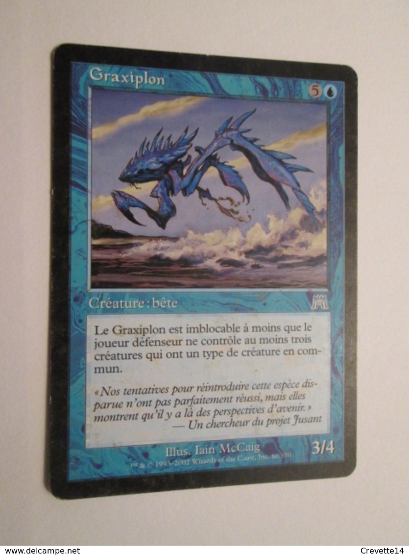 CARTE DE JEU MAGIC THE GATHERING (en Français) GRAXIPLON Ou Graxi Sans Plomb ? - Autres & Non Classés