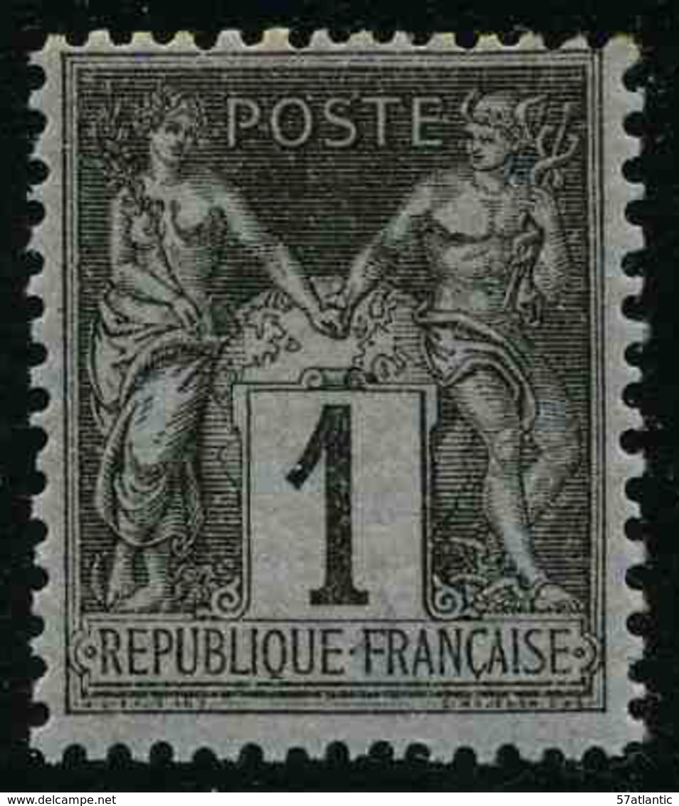 FRANCE - YT 83 ** - SAGE Type II 1c - TIMBRE NEUF ** - 1876-1898 Sage (Type II)