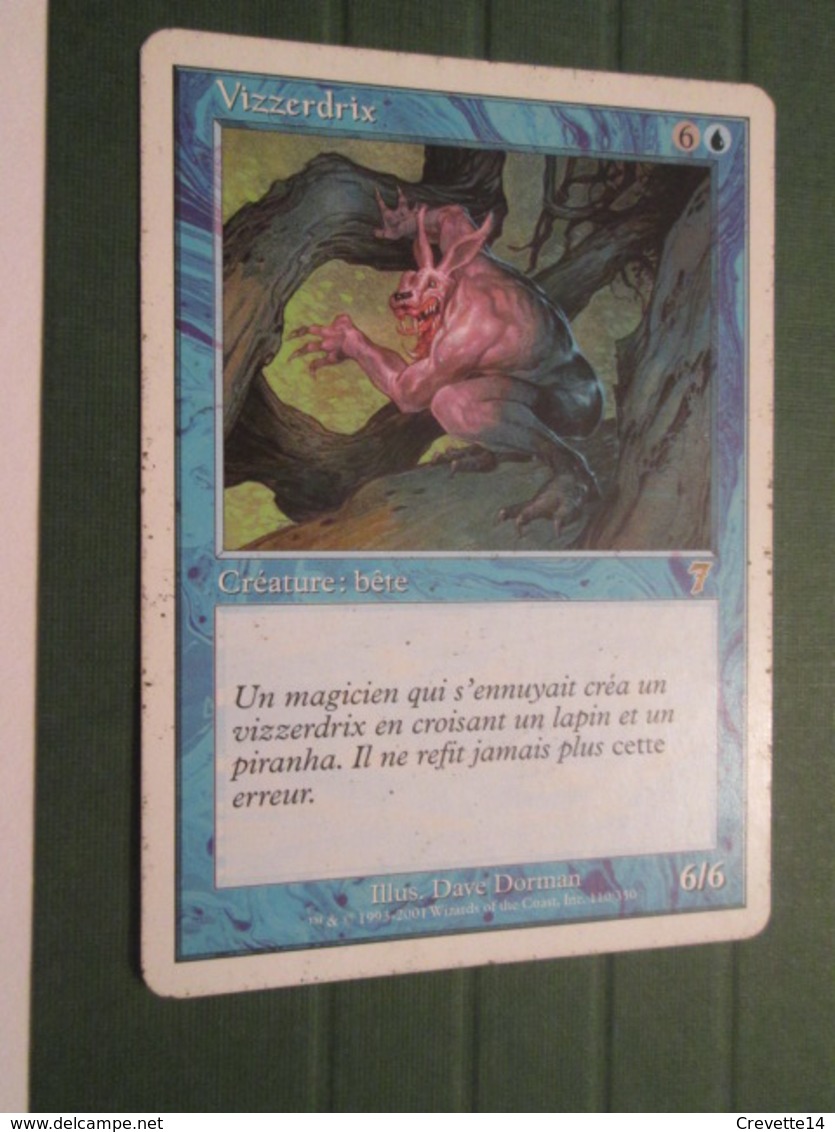 CARTE DE JEU MAGIC THE GATHERING (en Français) VIZZERDRIX - Autres & Non Classés