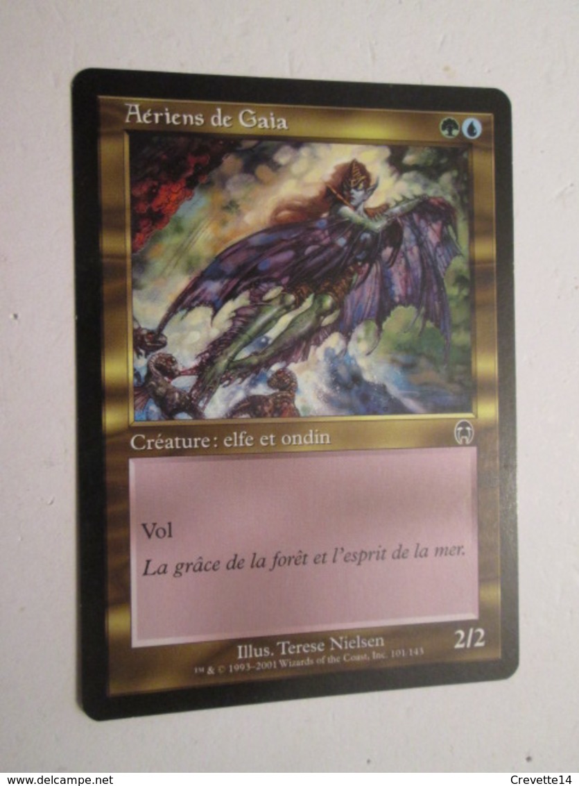 CARTE DE JEU MAGIC THE GATHERING (en Français) AERIENS DE GAIA - Autres & Non Classés