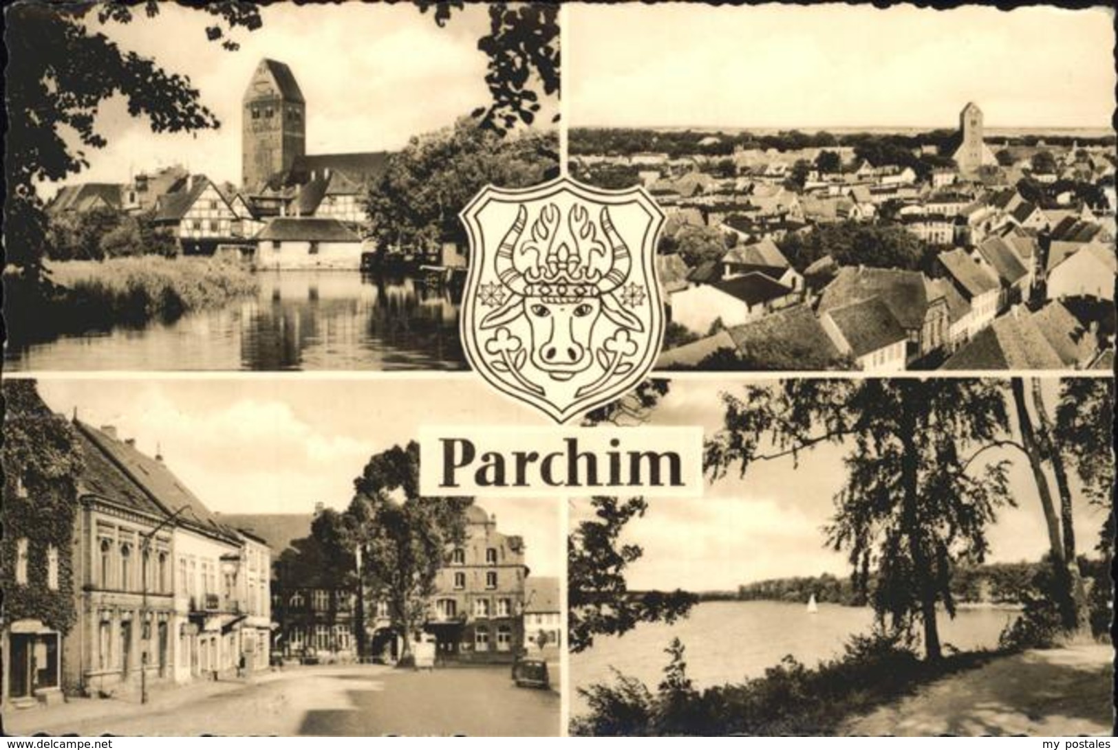 41261637 Parchim Wappen See Dargeluetz - Parchim