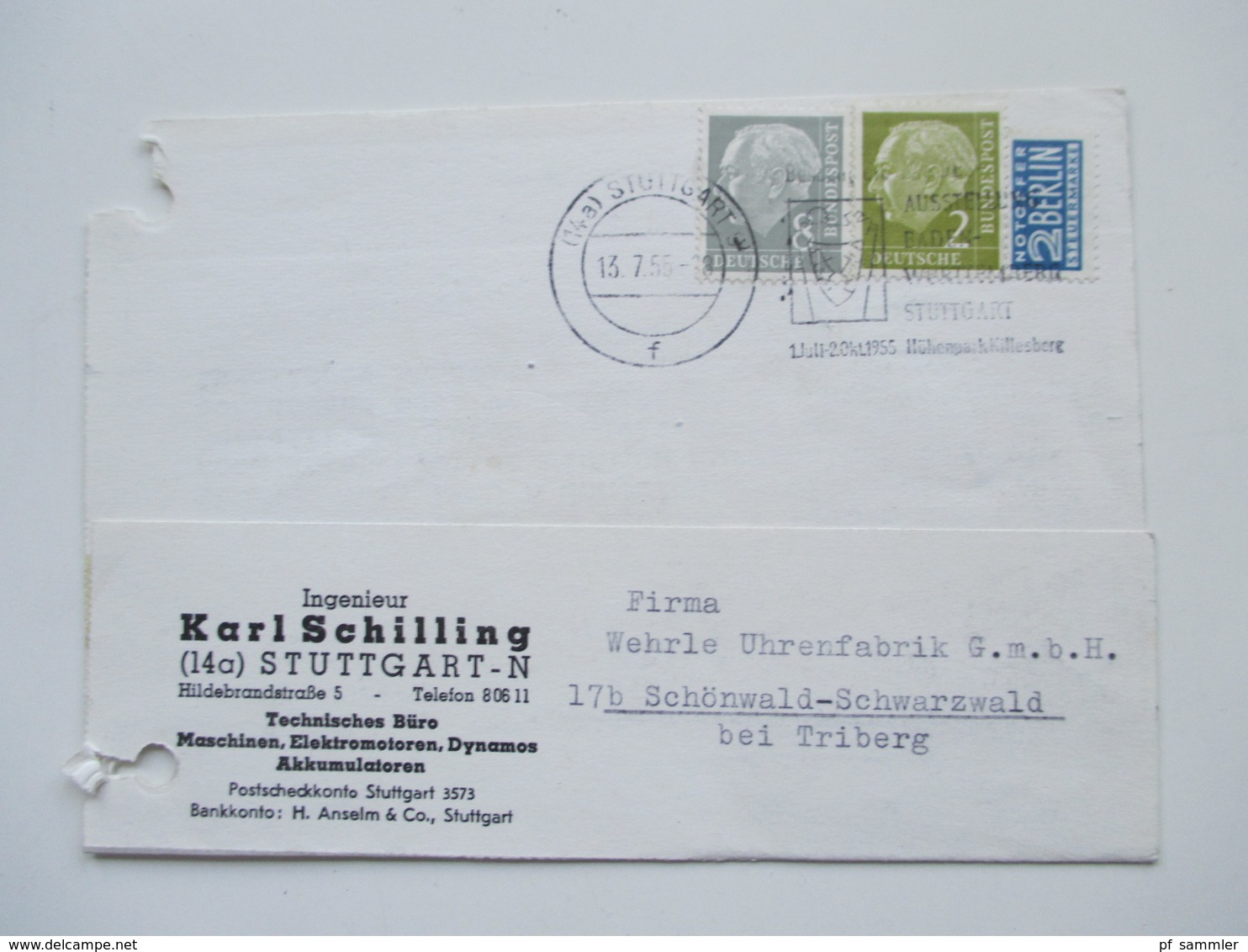 BRD 1950er Jahre Ab 1951. 40 Postkarten / Belege / Firmenkorrespondenz! EF / MiF / MeF Interessante Stücke! - Briefe U. Dokumente