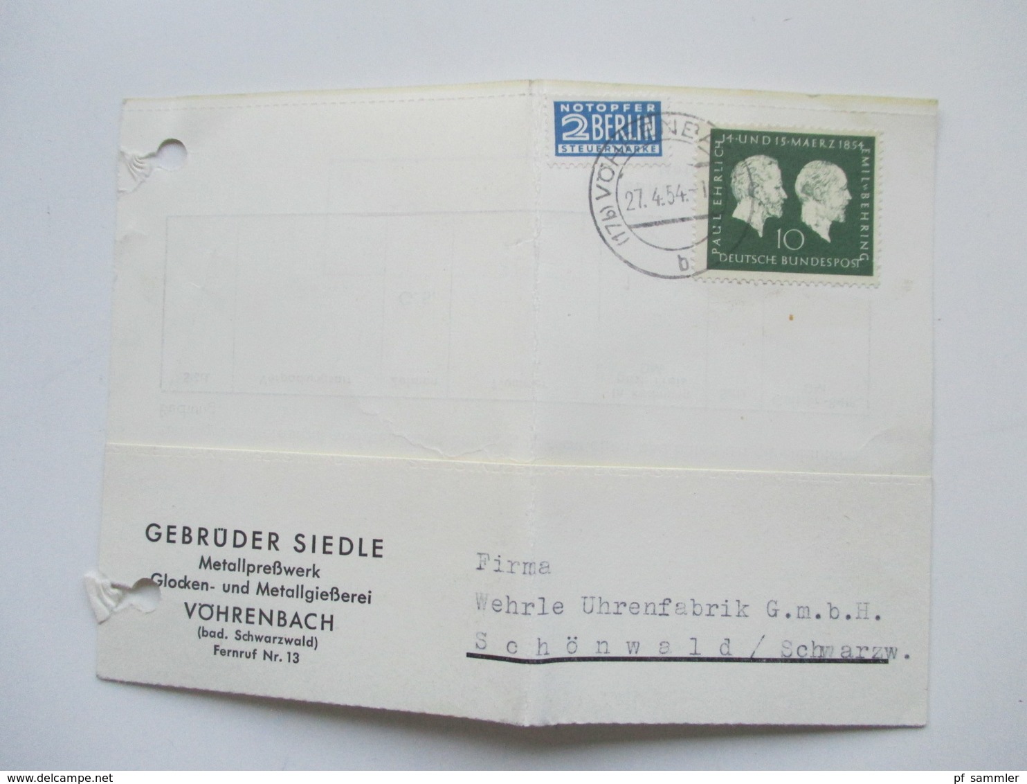 BRD 1950er Jahre ab 1951. 40 Postkarten / Belege / Firmenkorrespondenz! EF / MiF / MeF interessante Stücke!