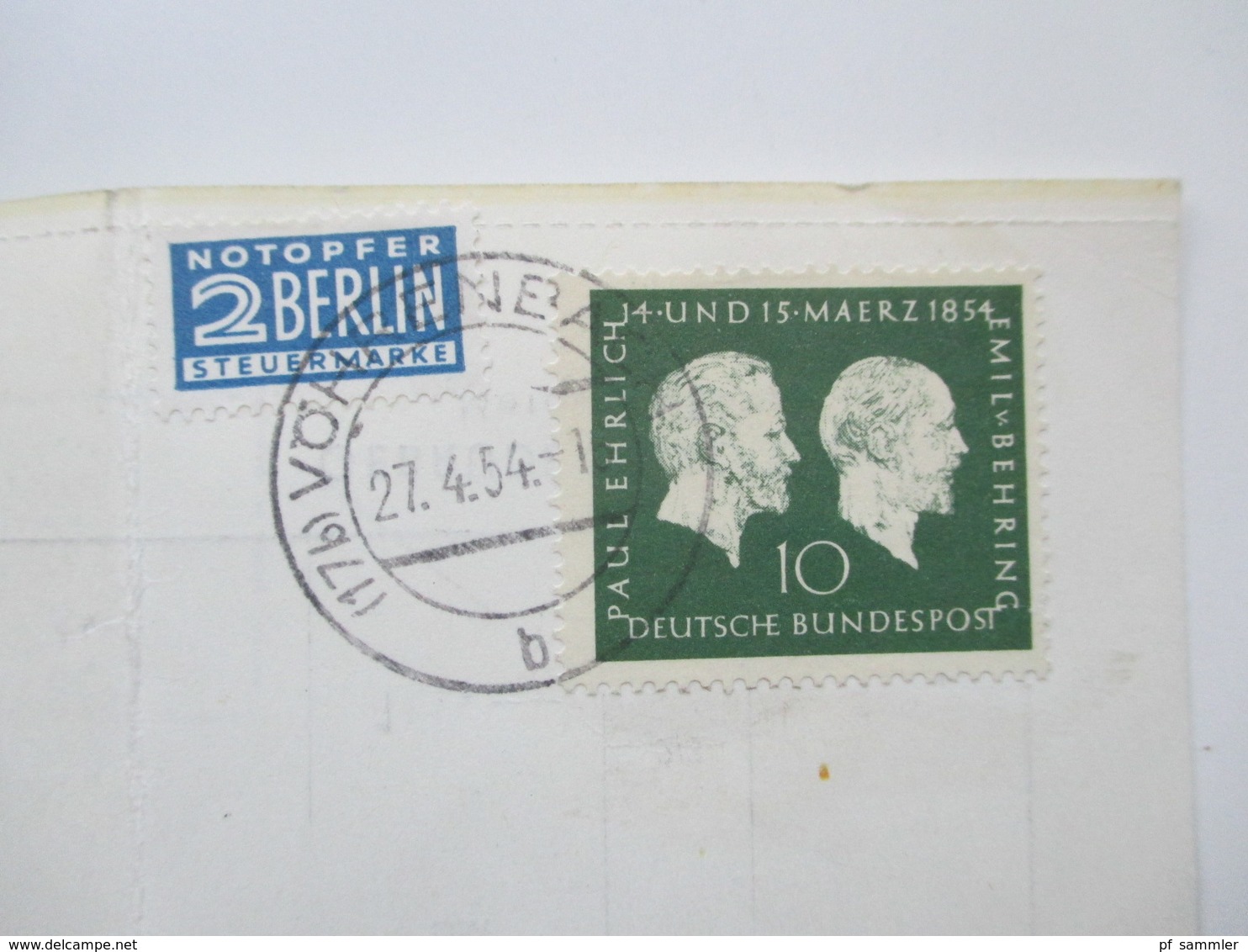 BRD 1950er Jahre ab 1951. 40 Postkarten / Belege / Firmenkorrespondenz! EF / MiF / MeF interessante Stücke!