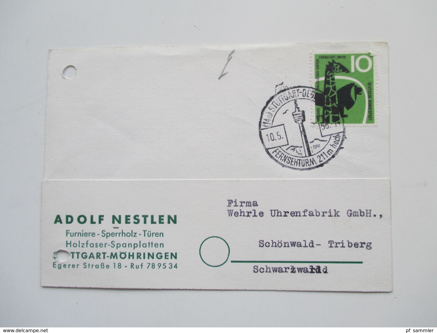BRD 1950er Jahre ab 1951. 40 Postkarten / Belege / Firmenkorrespondenz! EF / MiF / MeF interessante Stücke!