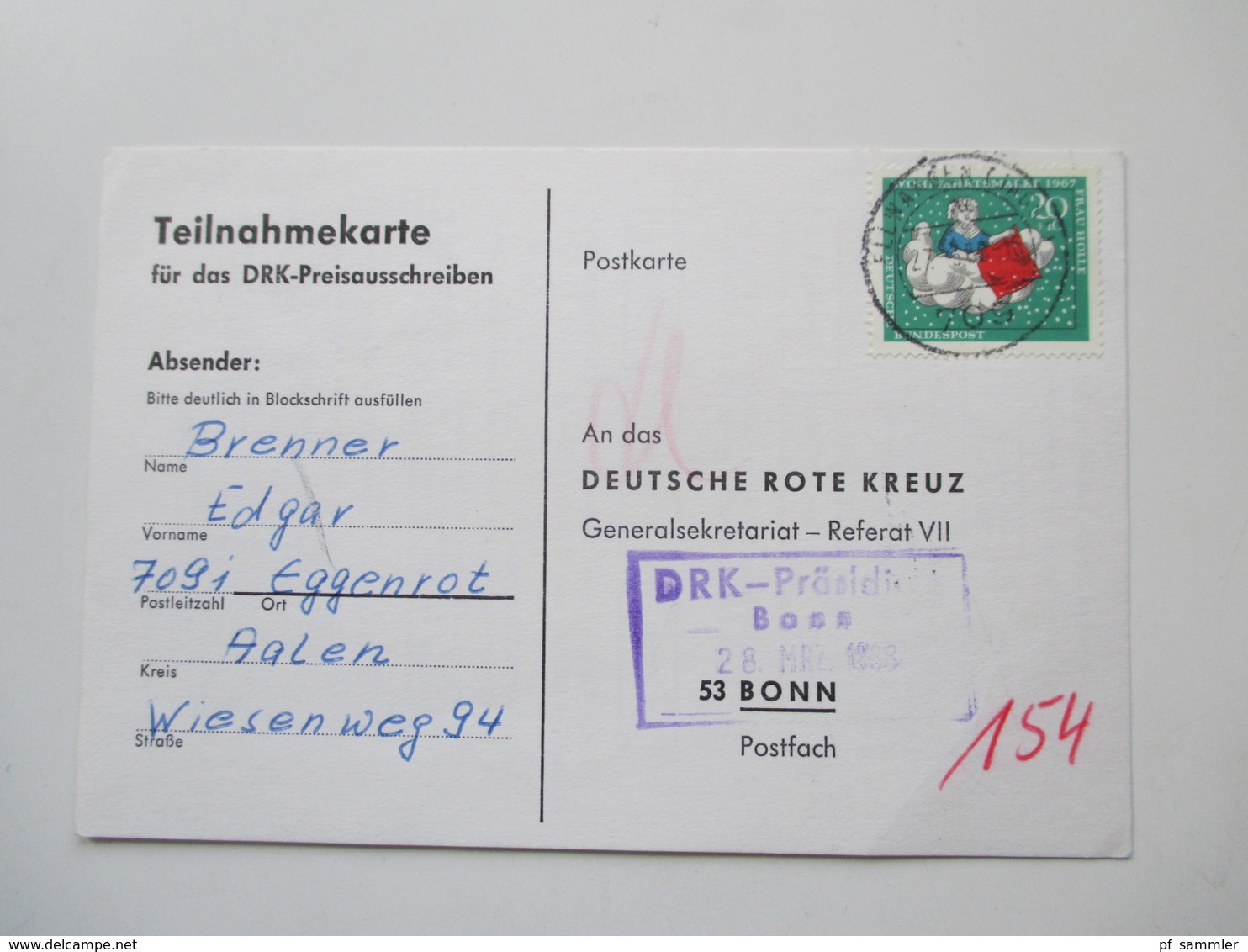 BRD 1950er Jahre ab 1951. 40 Postkarten / Belege / Firmenkorrespondenz! EF / MiF / MeF interessante Stücke!