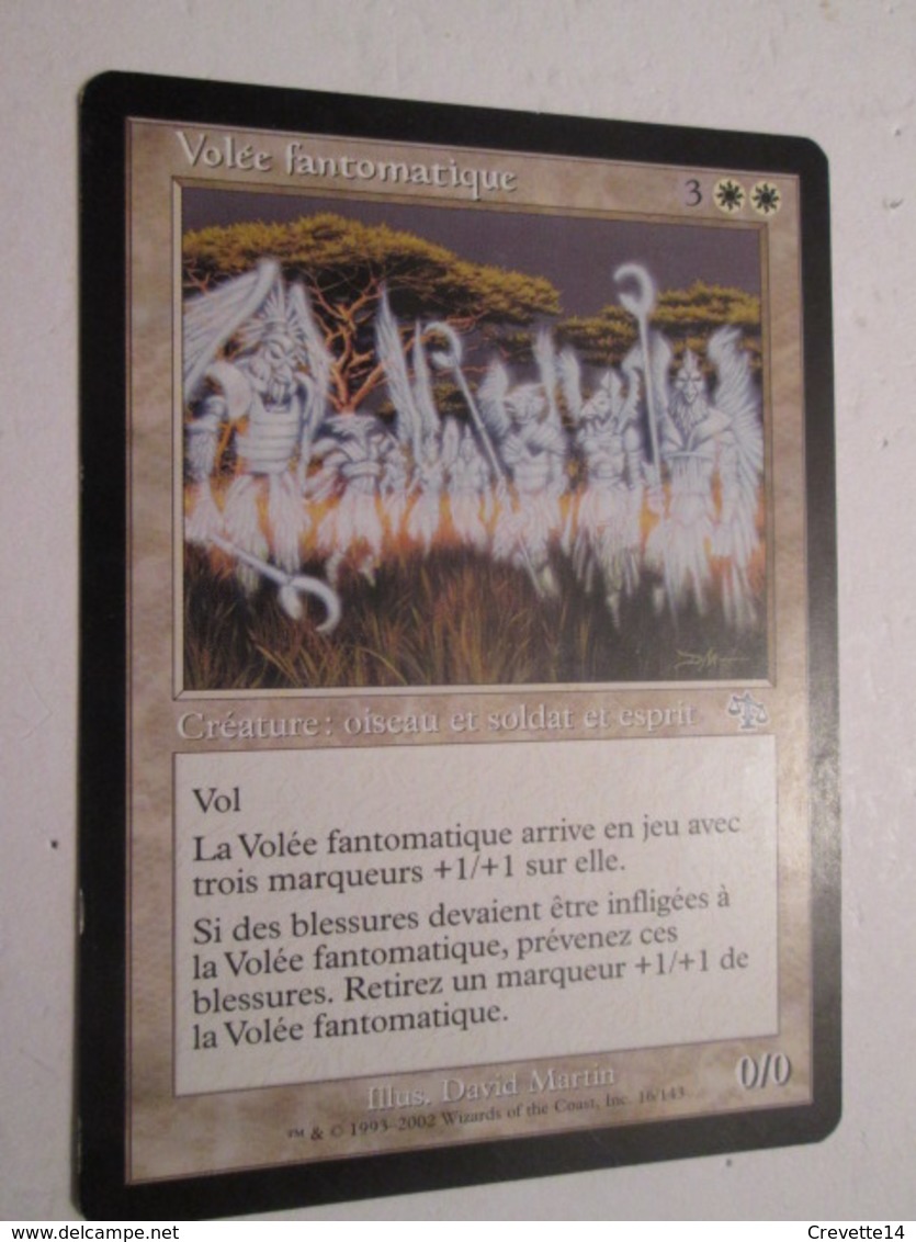 CARTE DE JEU MAGIC THE GATHERING (en Français) : VOLEE FANTOMATIQUE - Other & Unclassified