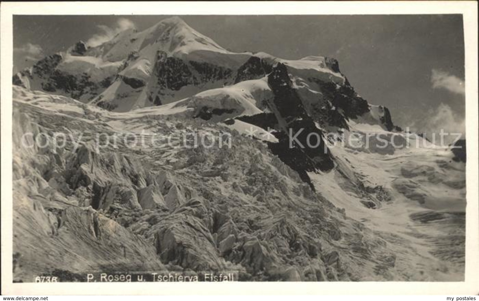 11781192 Piz Roseg Und Tschierva Eisfall Piz Roseg - Tschierv