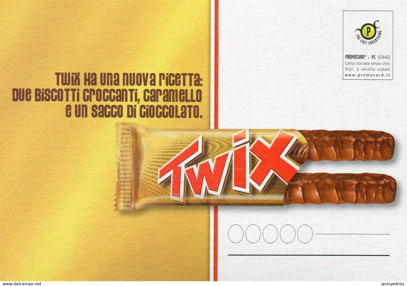 CIOCCOLATO , Twix   ,  Pubblicitaria - Ricette Di Cucina