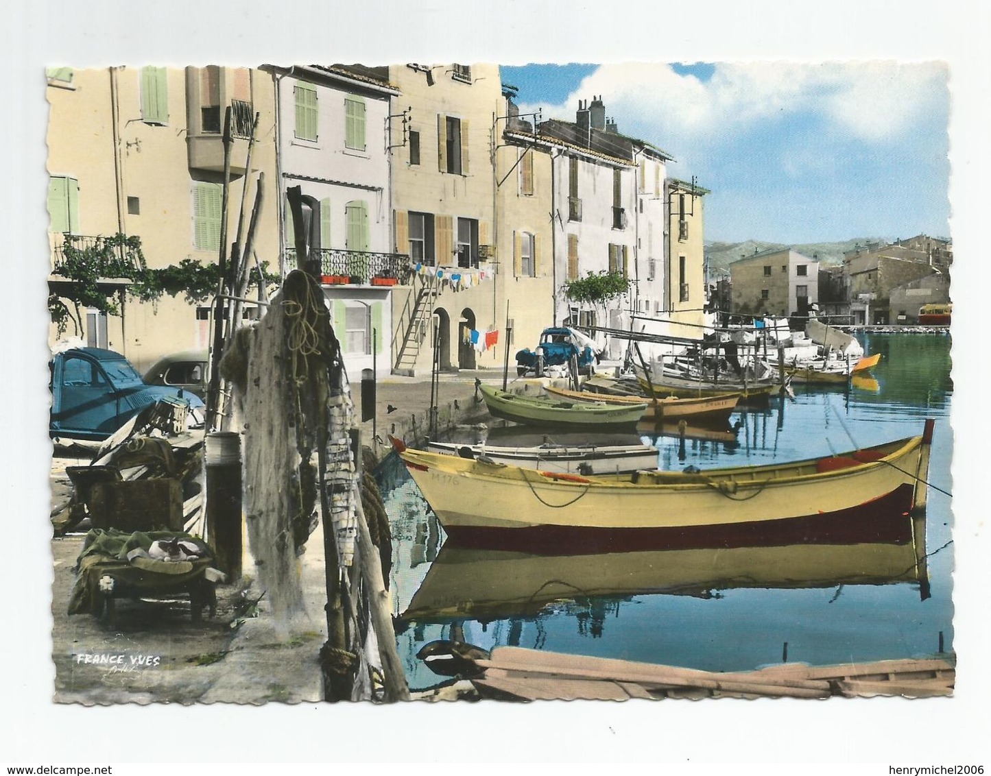 13 Martigues La Venise Provençale Le Miroir Aux Oiseaux Ed France Vues - Martigues