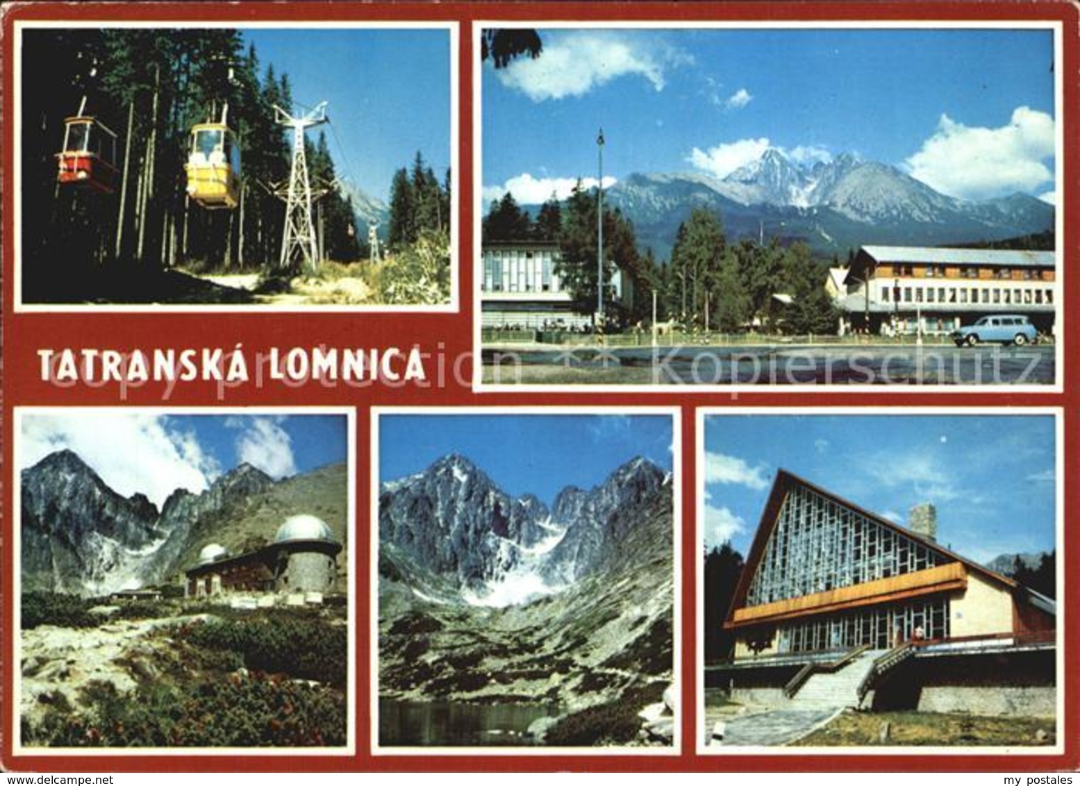 72455588 Tatranska Lomnica Vysoke Tatry Hohe Tatra Bergbahn Hotel Restaurant Ber - Schneeberg