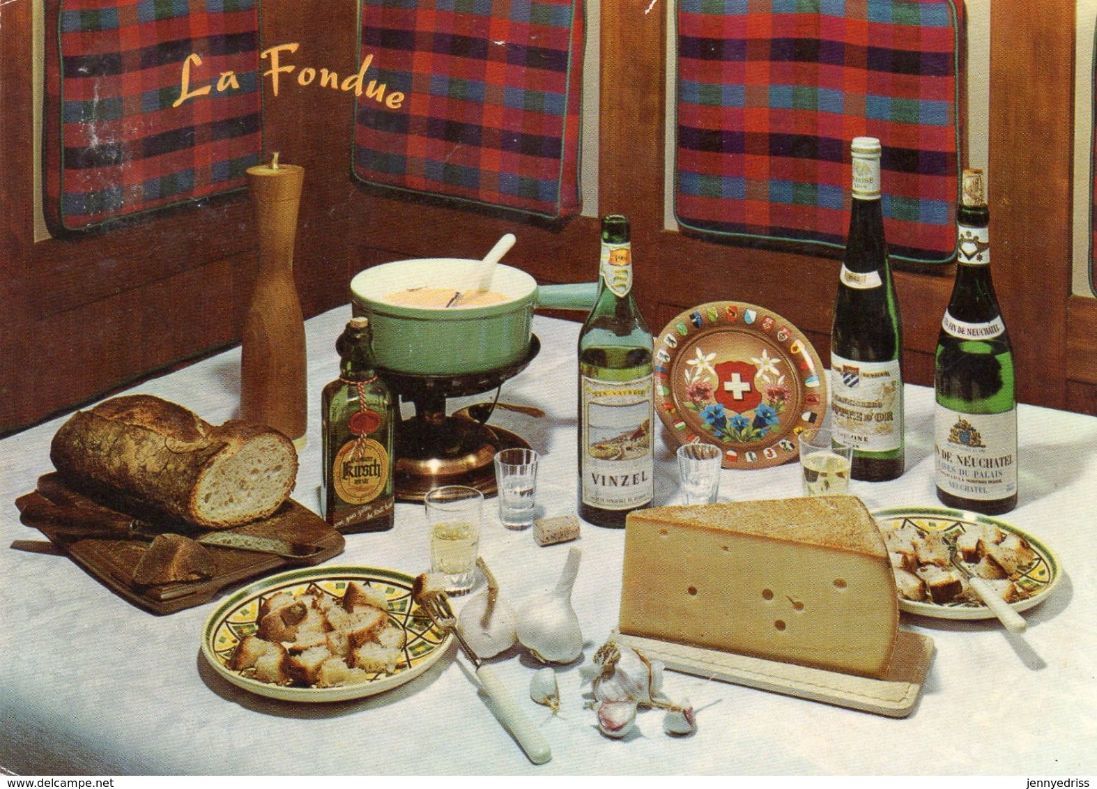 LA  FONDUE  ,  Ricetta - Recipes (cooking)