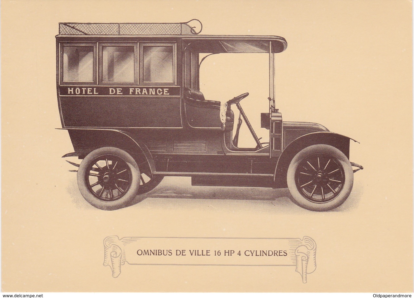 POSTCARD  - CHARRON - COMMERCIAL VEHICLES - OLD CAR - Voitures De Tourisme